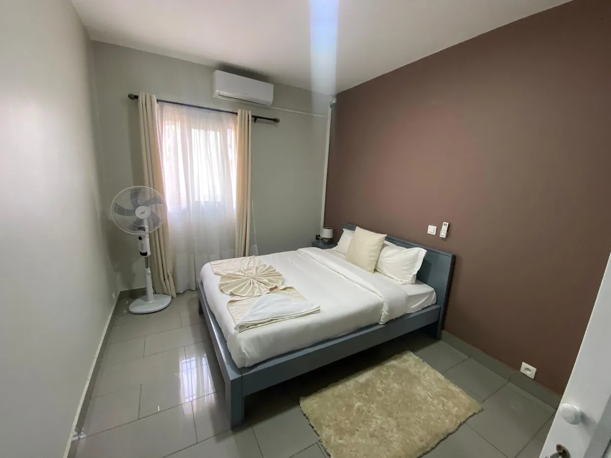 Air-conditioned bedroom