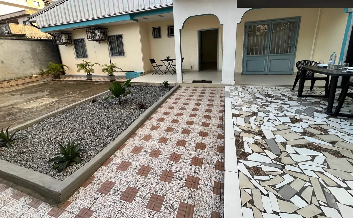 Courtyard and garden