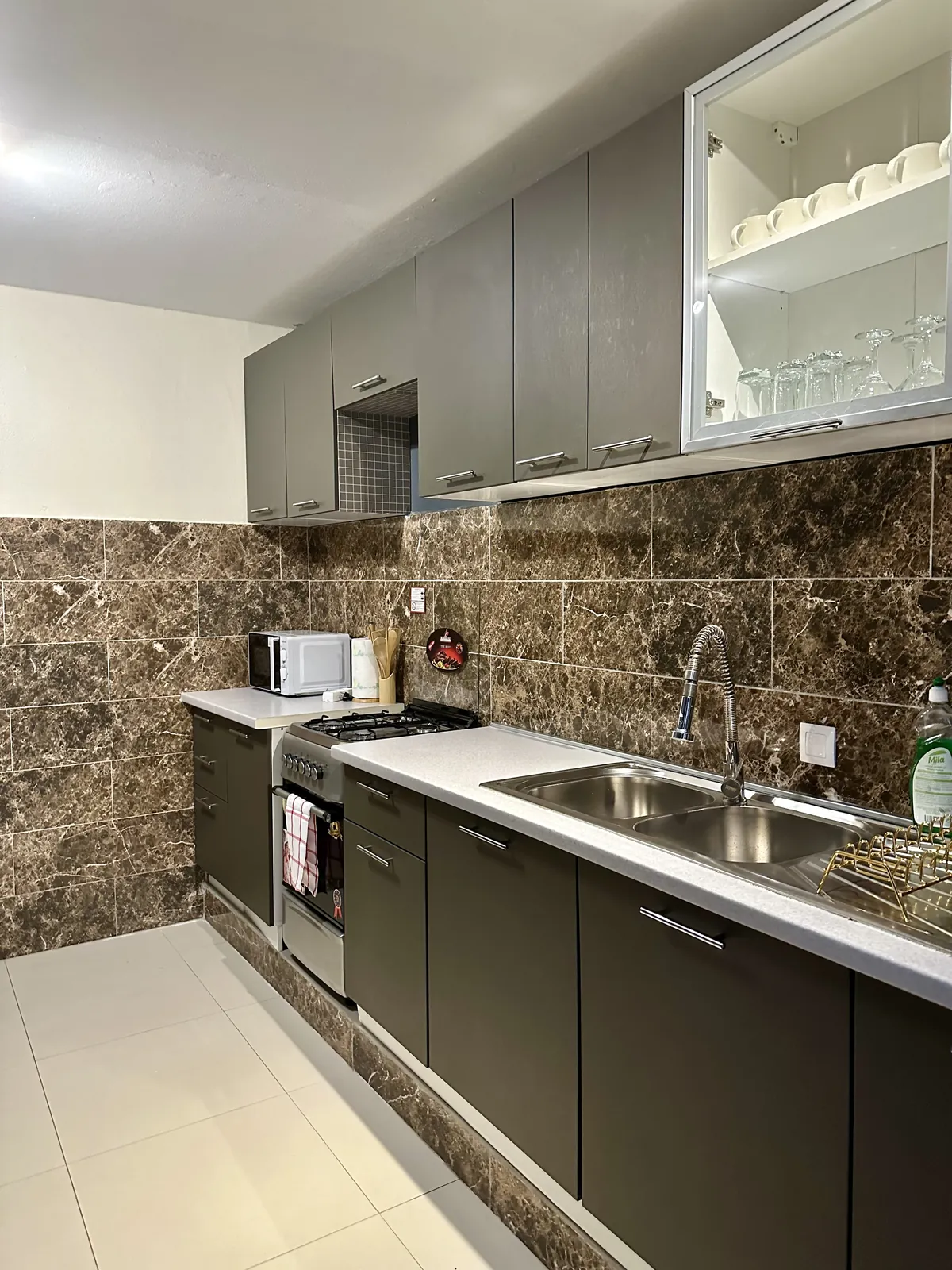 Worktop and storage